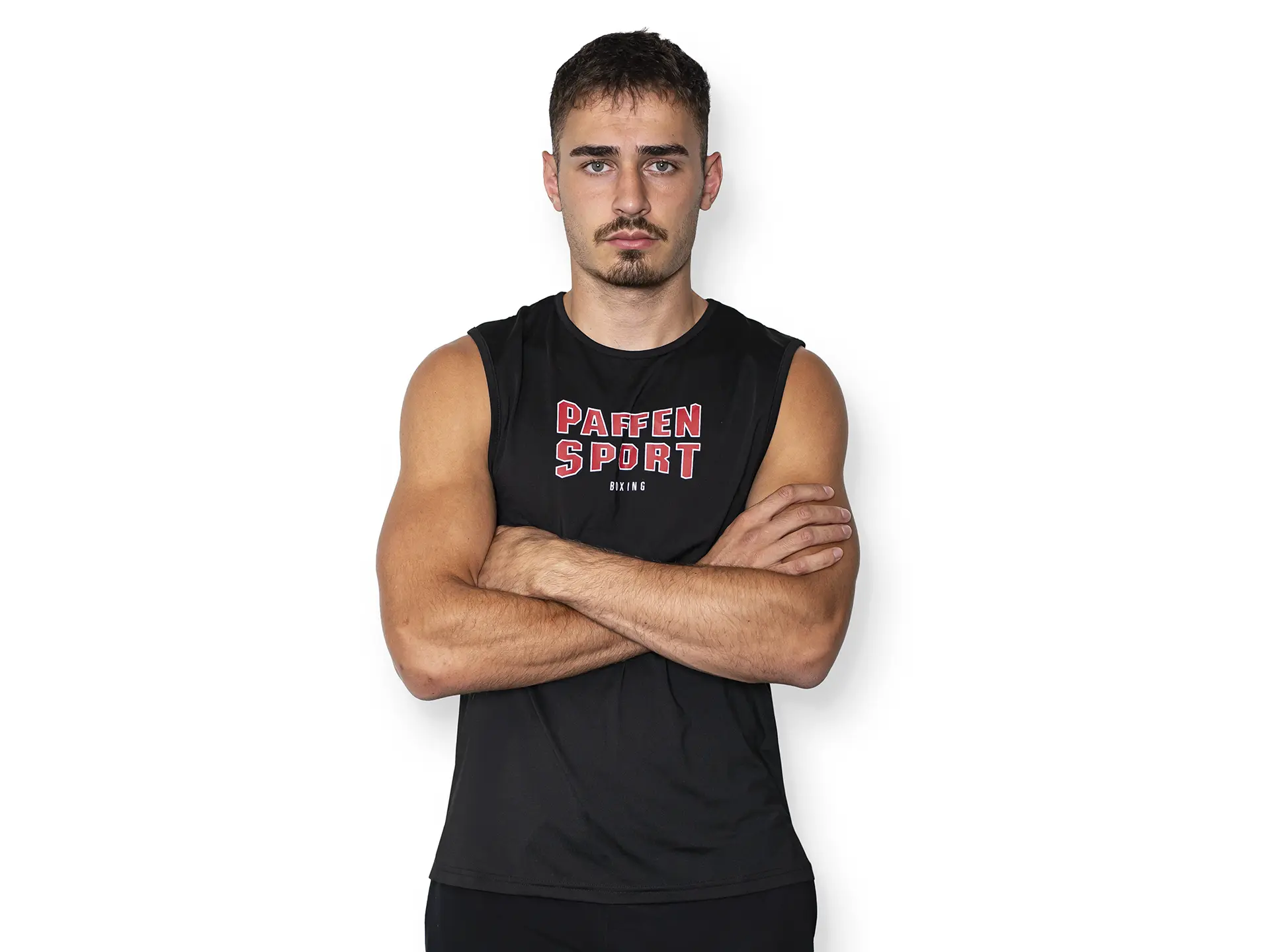 «LOGO» Muscle Tank Dry – L, schwarz