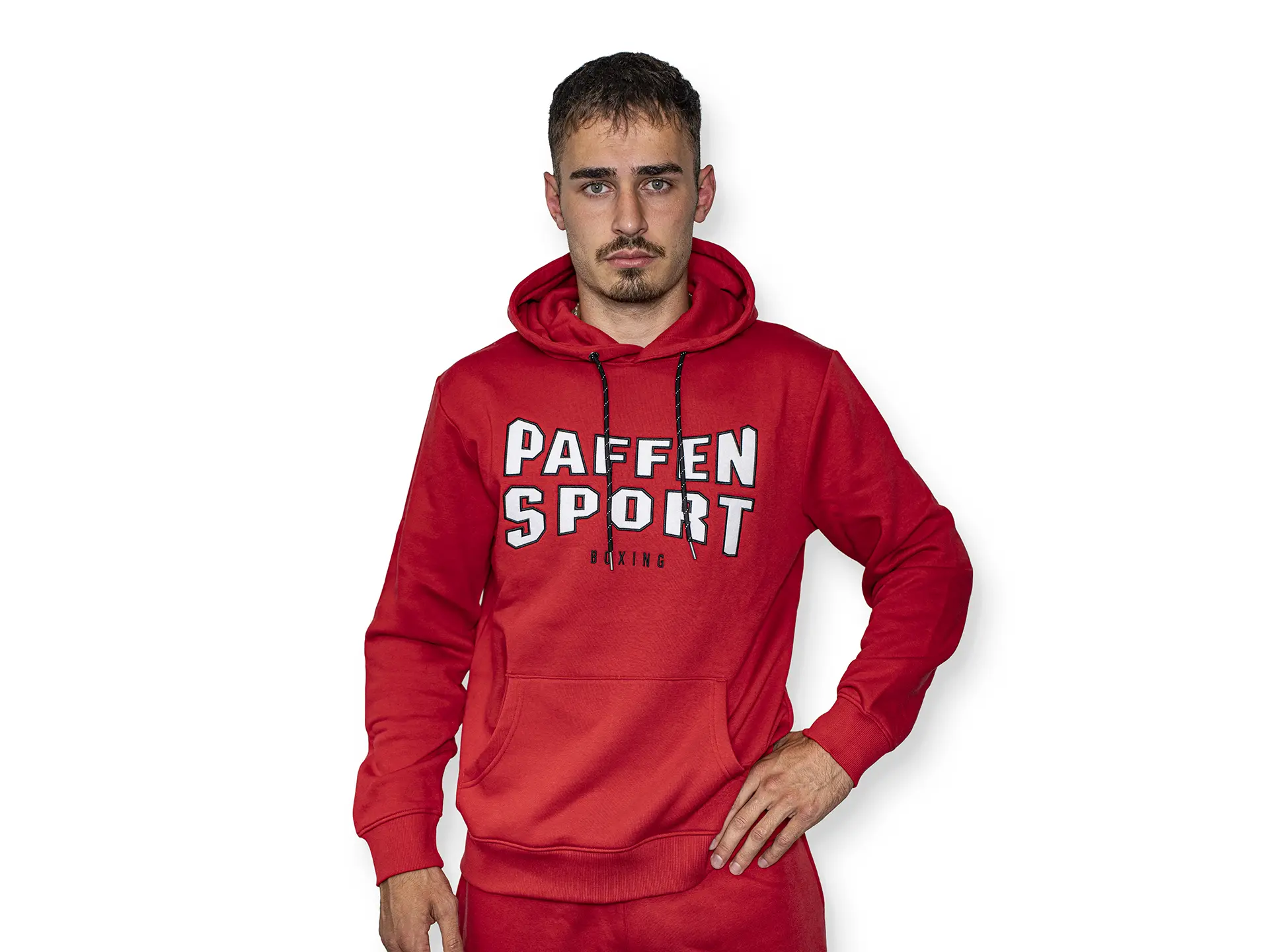 «PERFORMANCE» Hoodie – S, rot