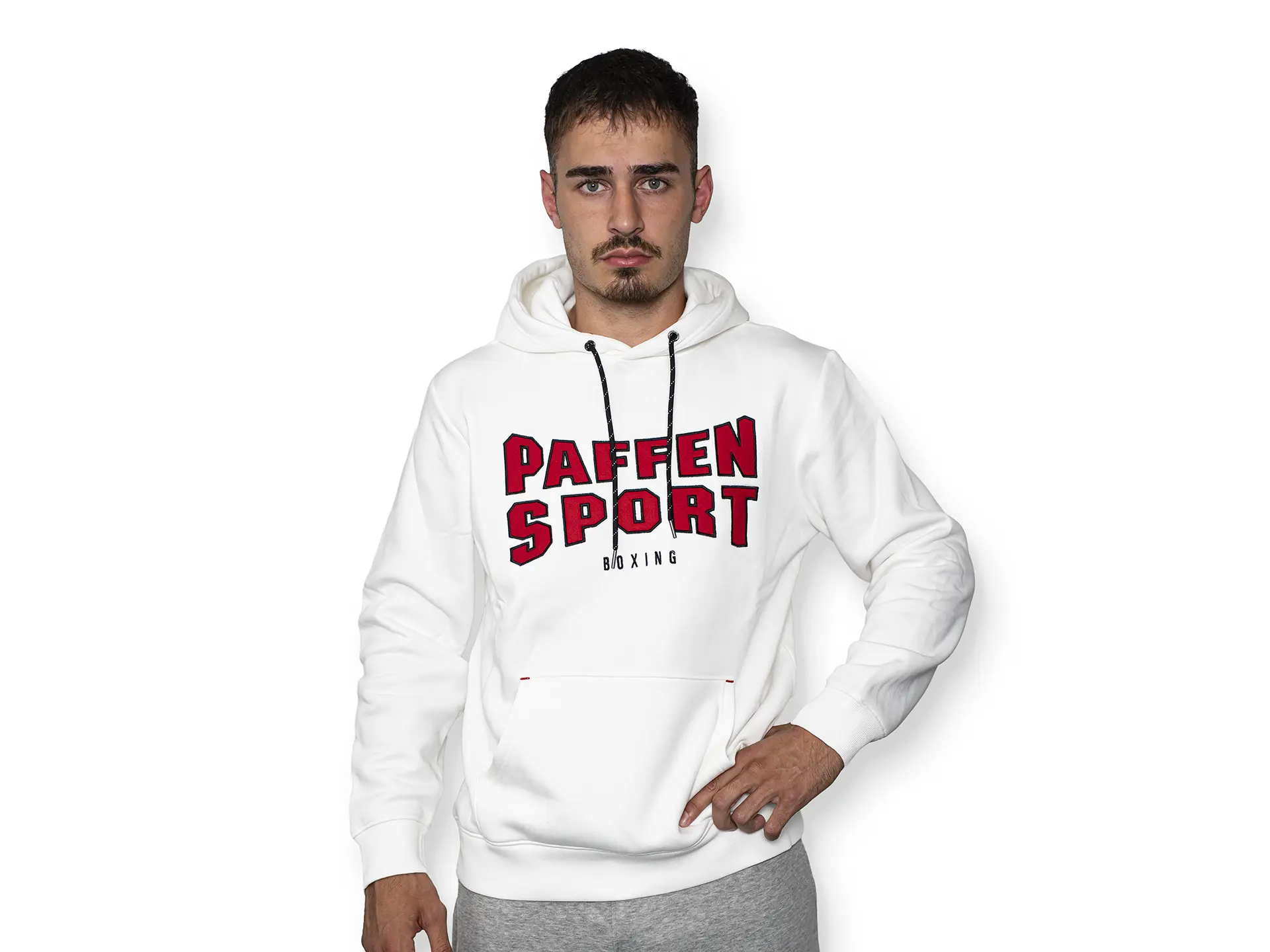 «PERFORMANCE» Hoodie – S, weiß