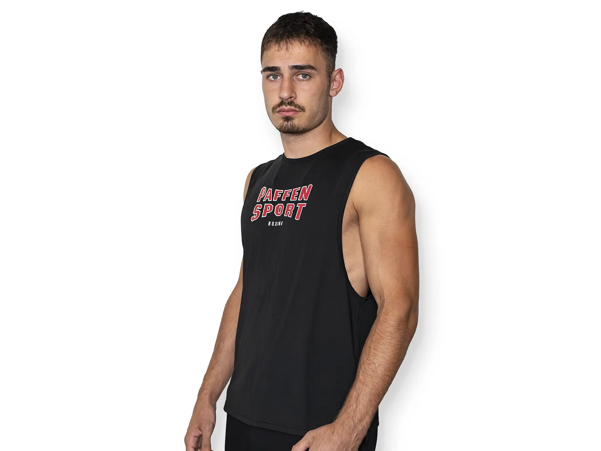 «LOGO» Muscle Tank Dry – L, schwarz