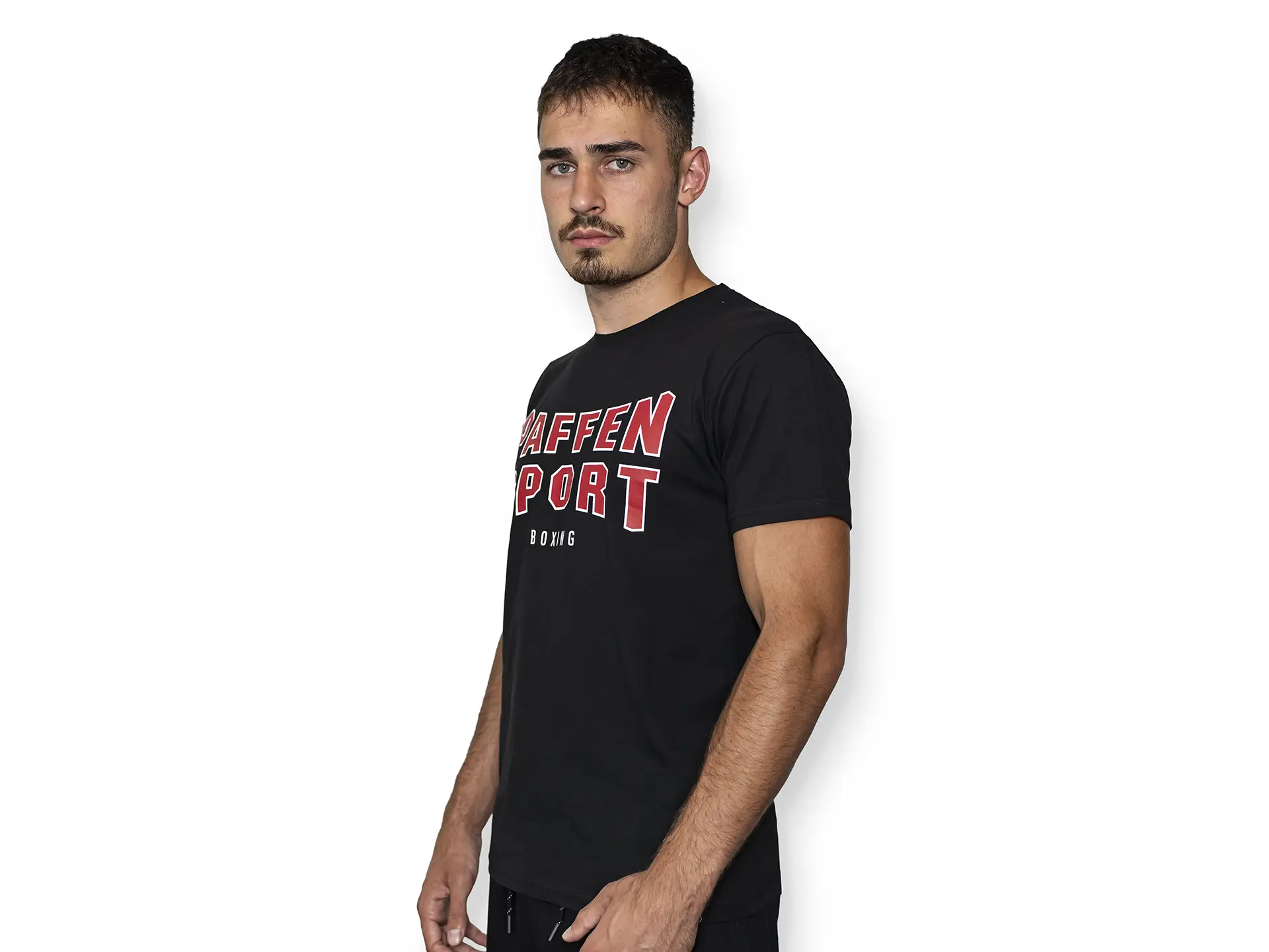 «CLASSIC LOGO» T-shirt – S, schwarz