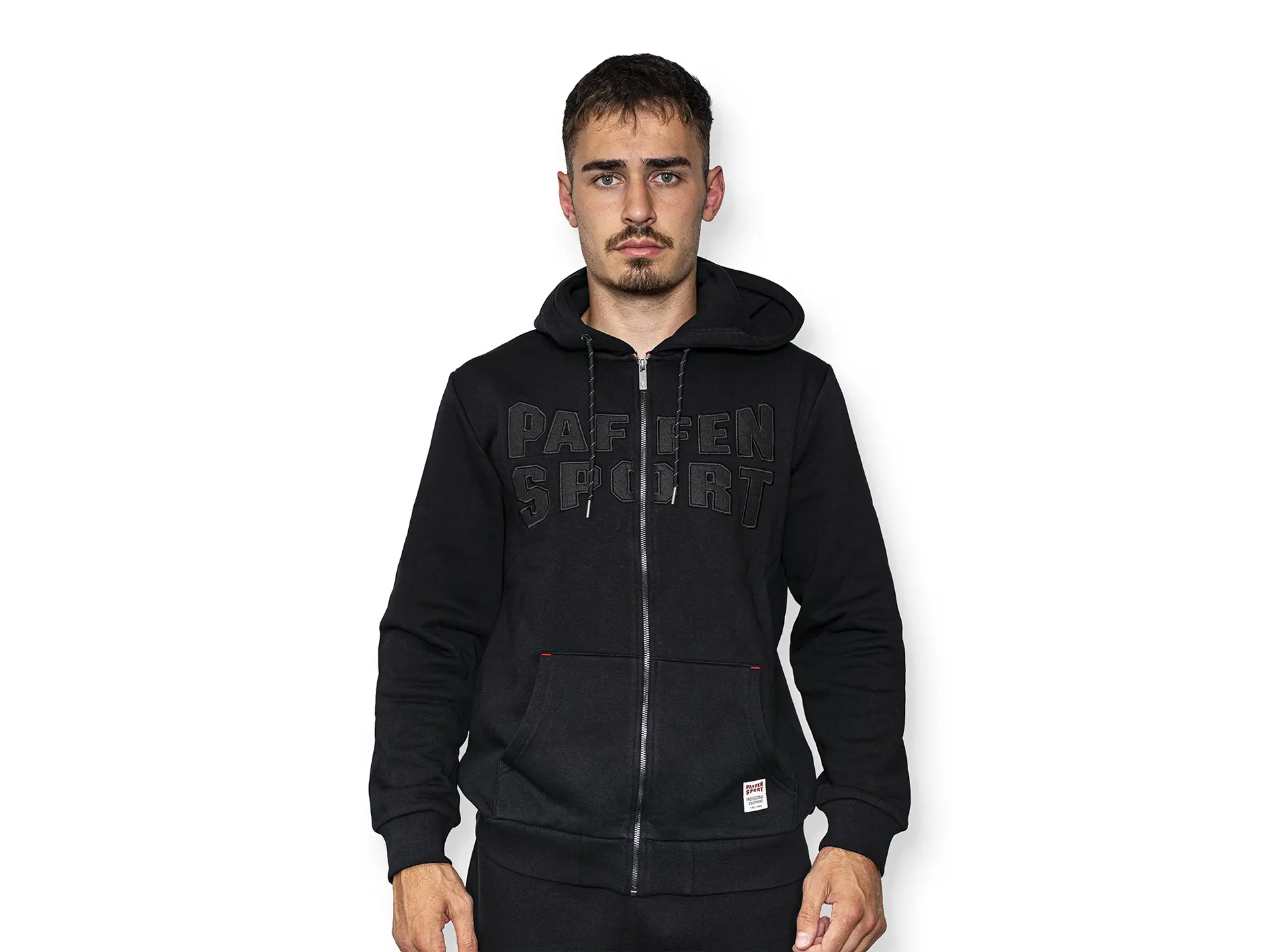 «BLACK LOGO» Zip-Hoodie