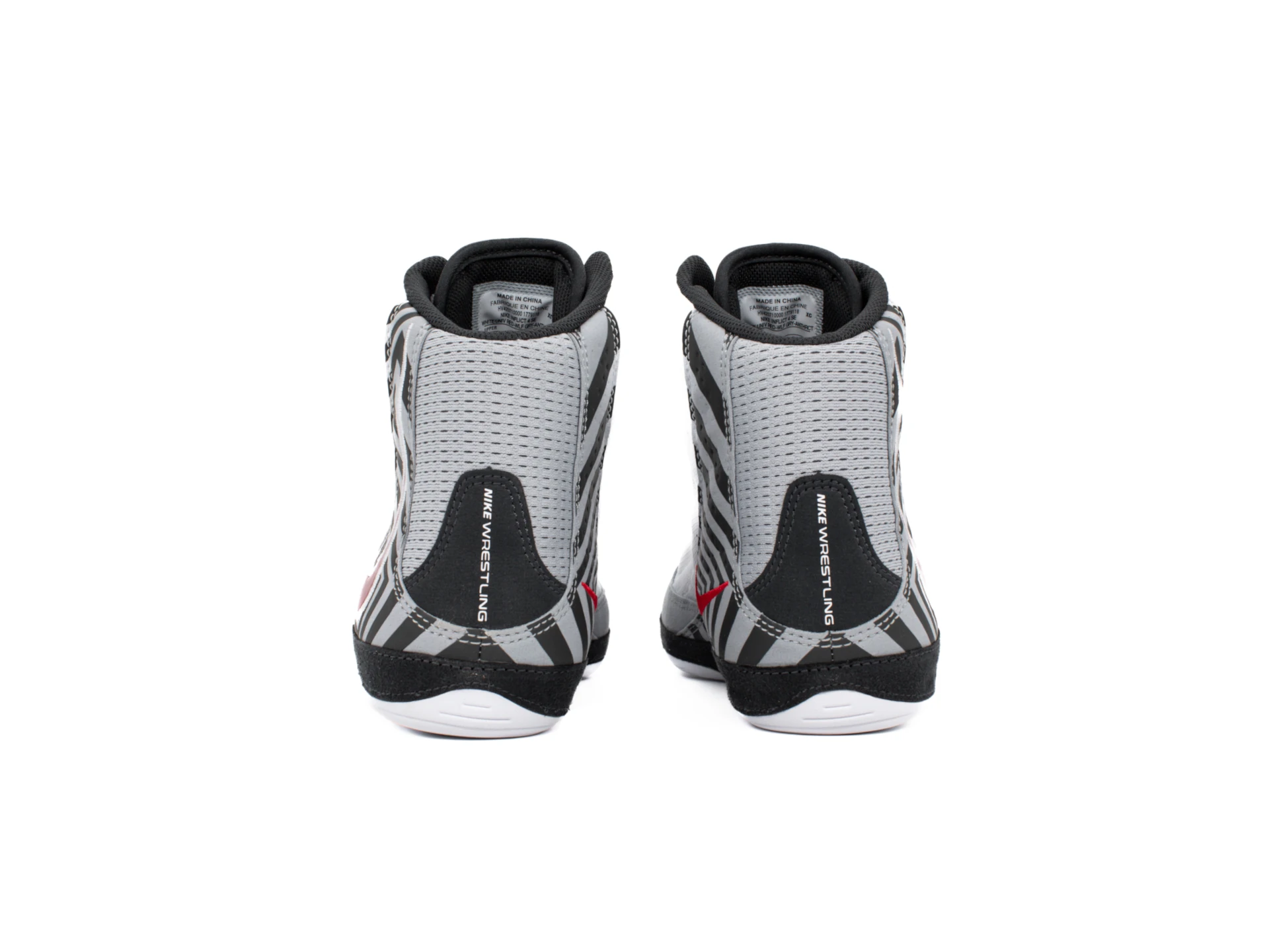 NIKE Inflict 4 SE Wrestling shoes – EU 40/US 7, white/university red-wolf grey-anthracite