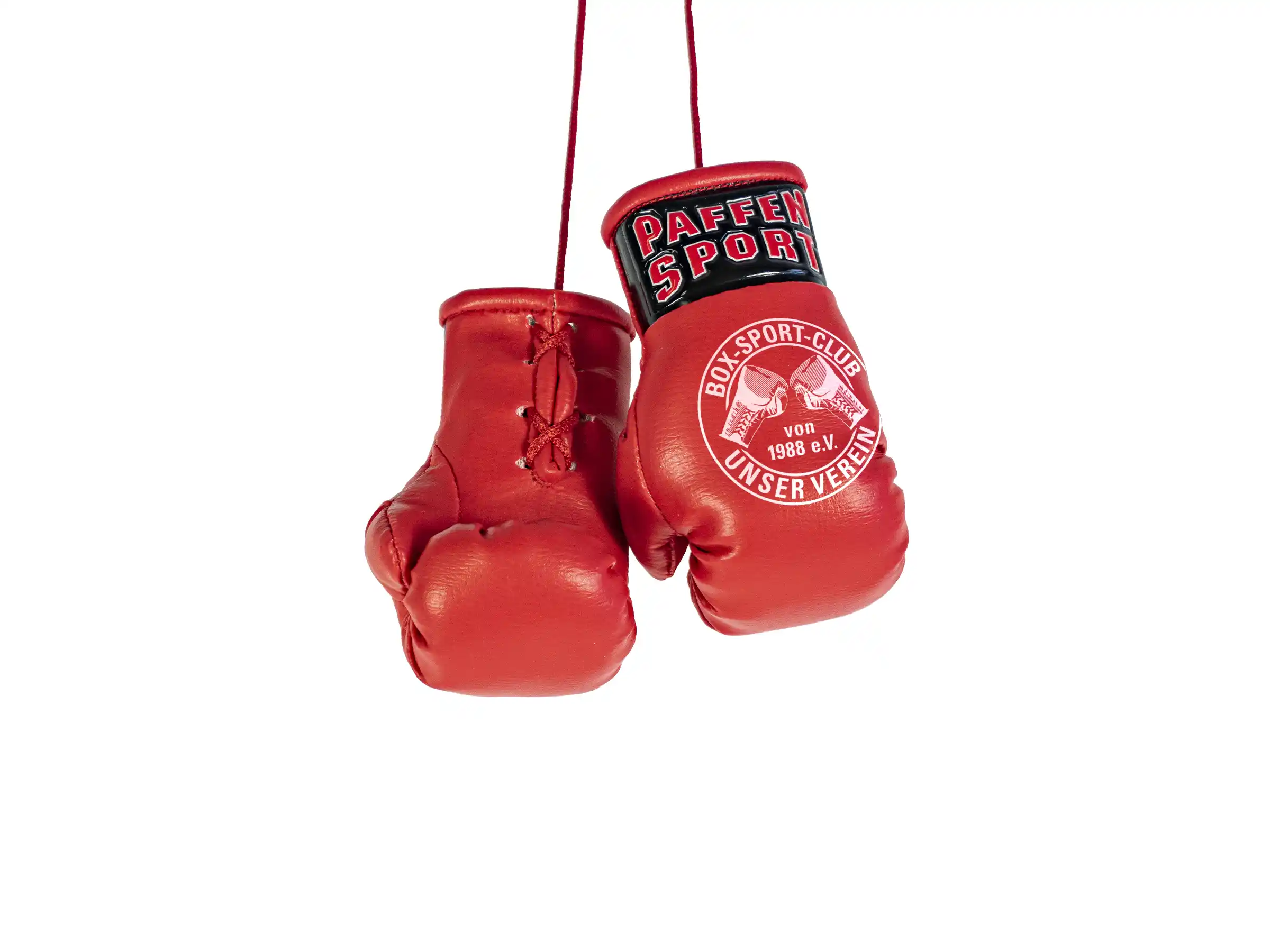 COLOUR» Mini boxing gloves, customised – red (MOQ 100 pairs) | red