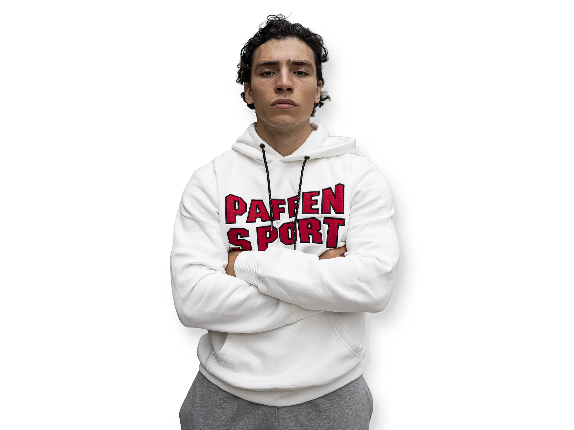 «PERFORMANCE» Hoodie – XL, weiß