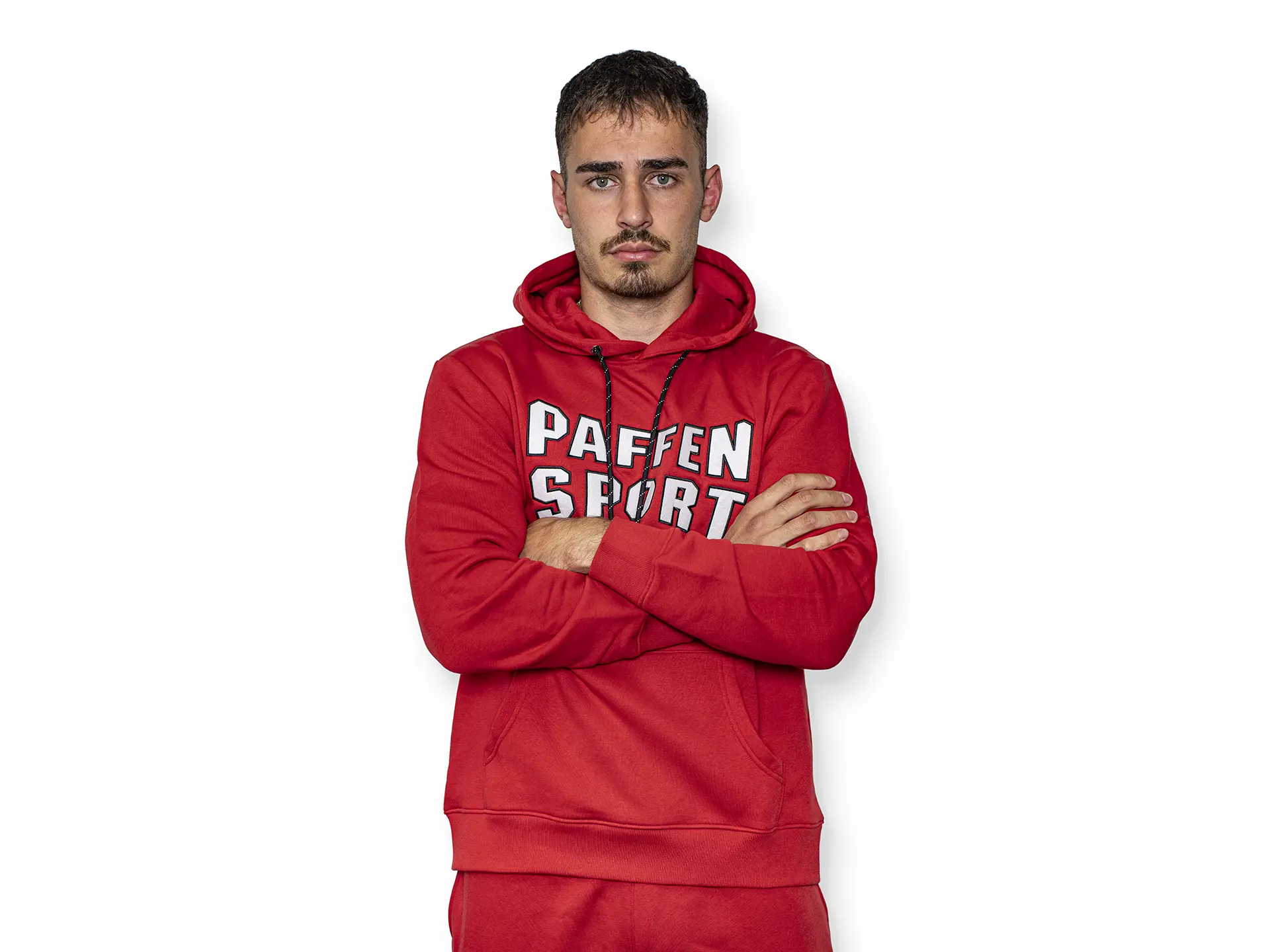 «PERFORMANCE» Hoodie – S, rot