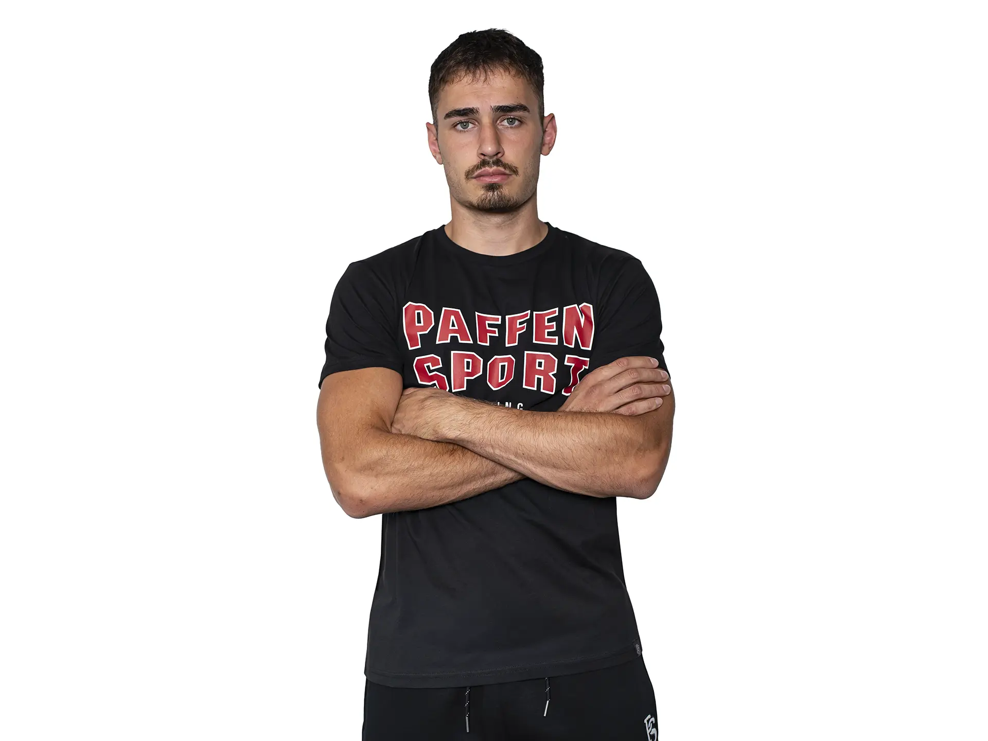 «CLASSIC LOGO» T-shirt – S, schwarz