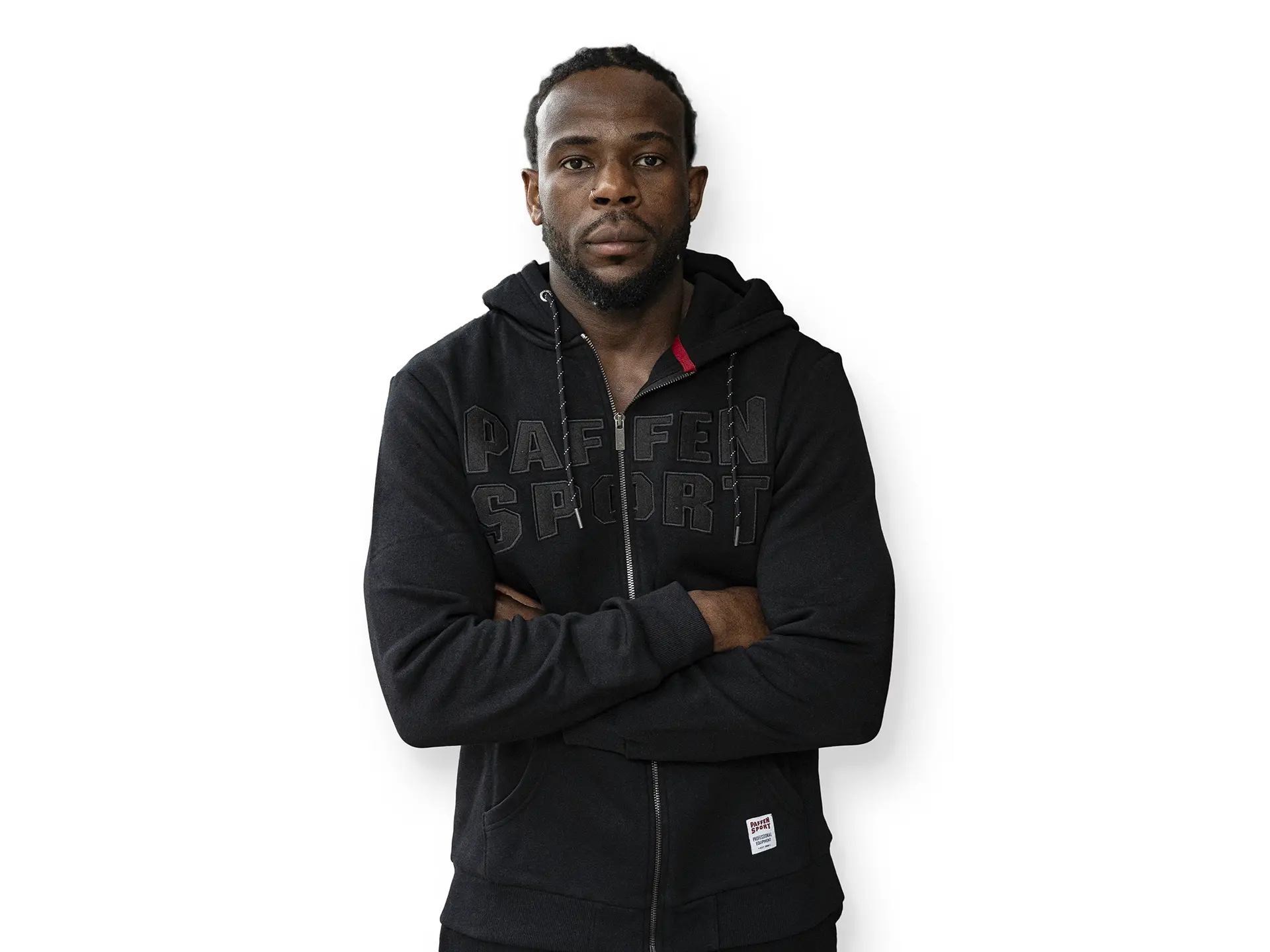 «BLACK LOGO» Zip-Hoodie