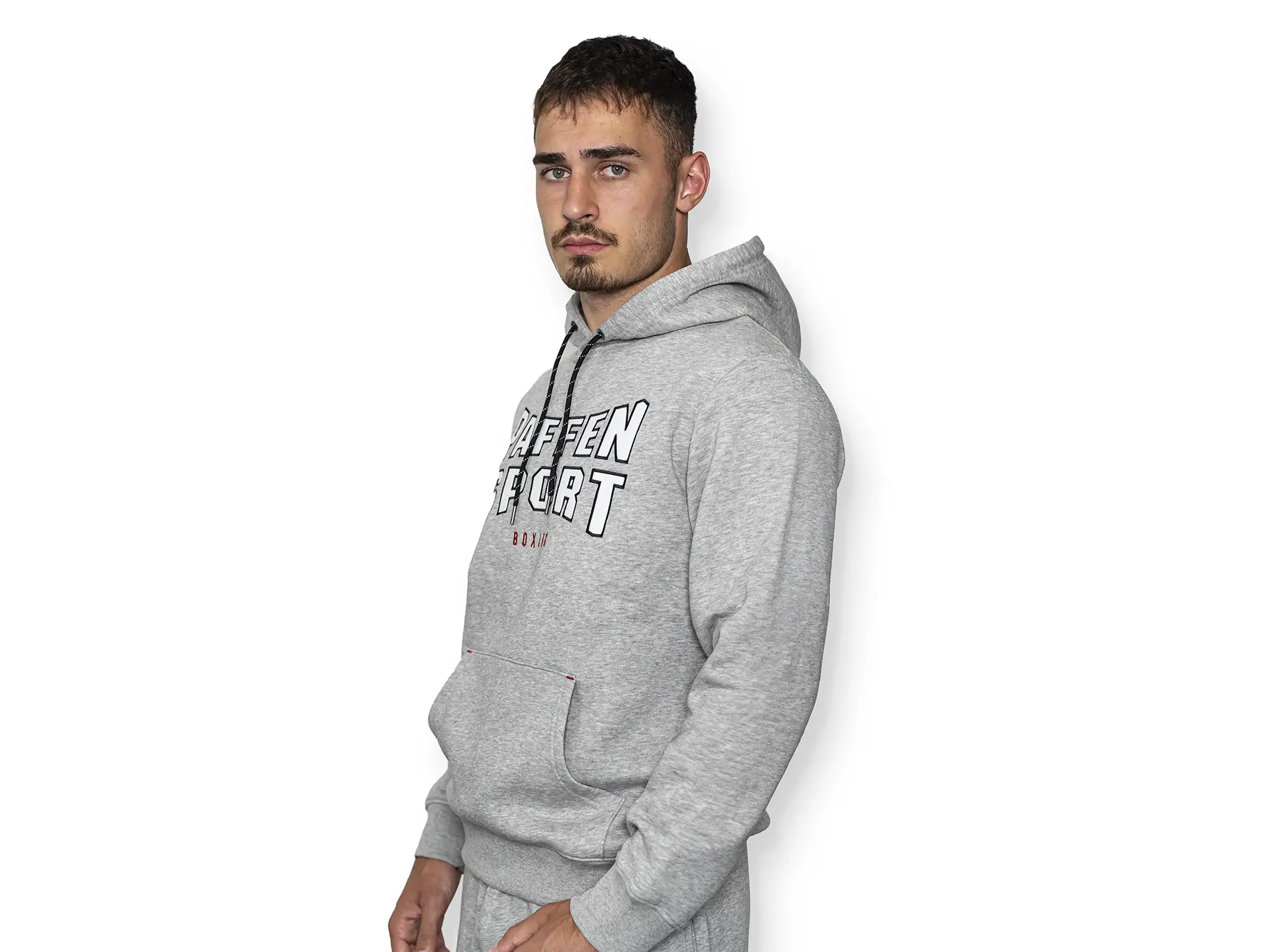 «PERFORMANCE» Hoodie – S, grau
