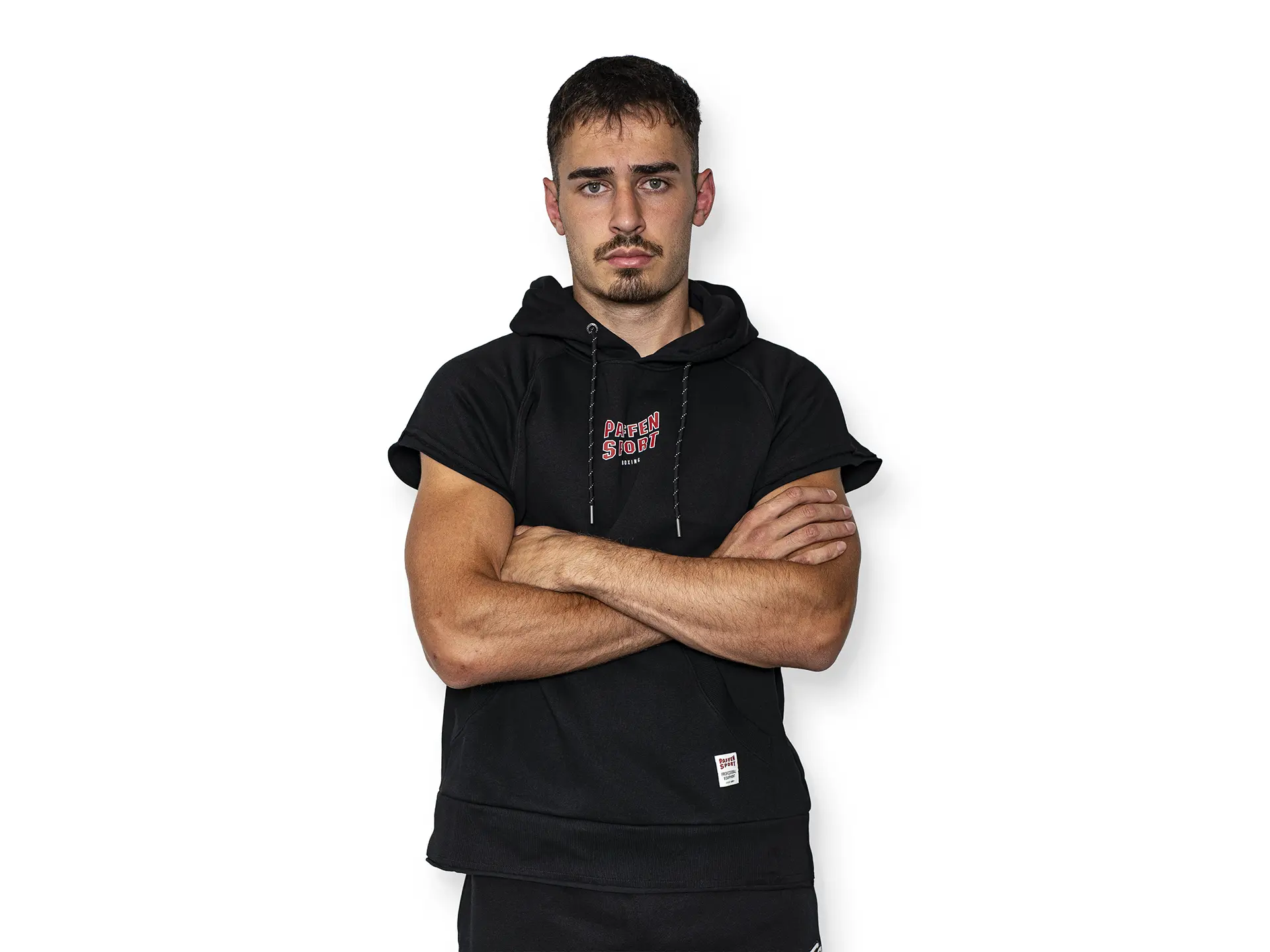 FIGHTER Hoodie – L, schwarz