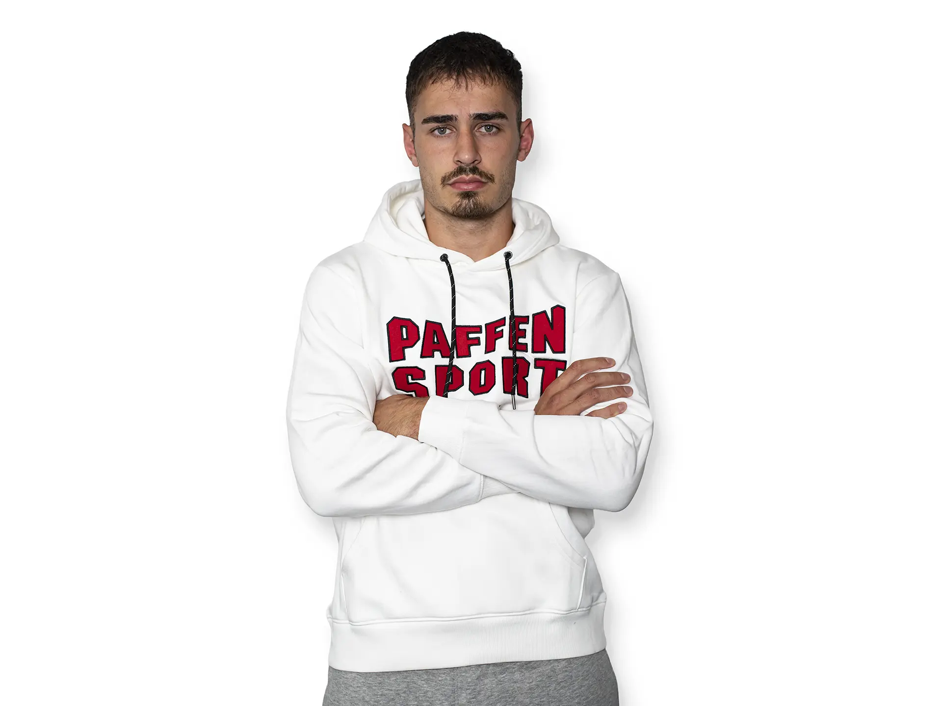 «PERFORMANCE» Hoodie – S, weiß
