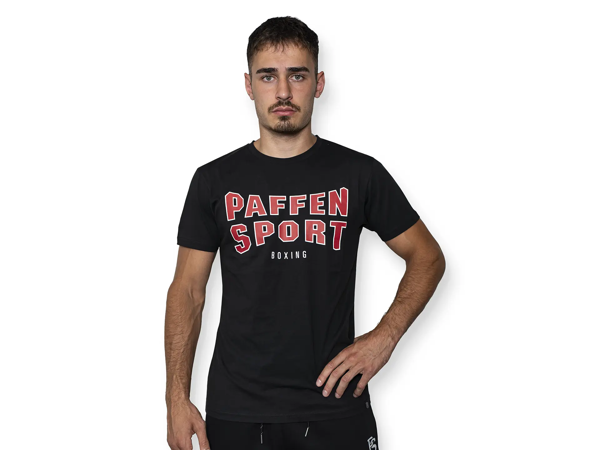 «CLASSIC LOGO» T-shirt – S, schwarz