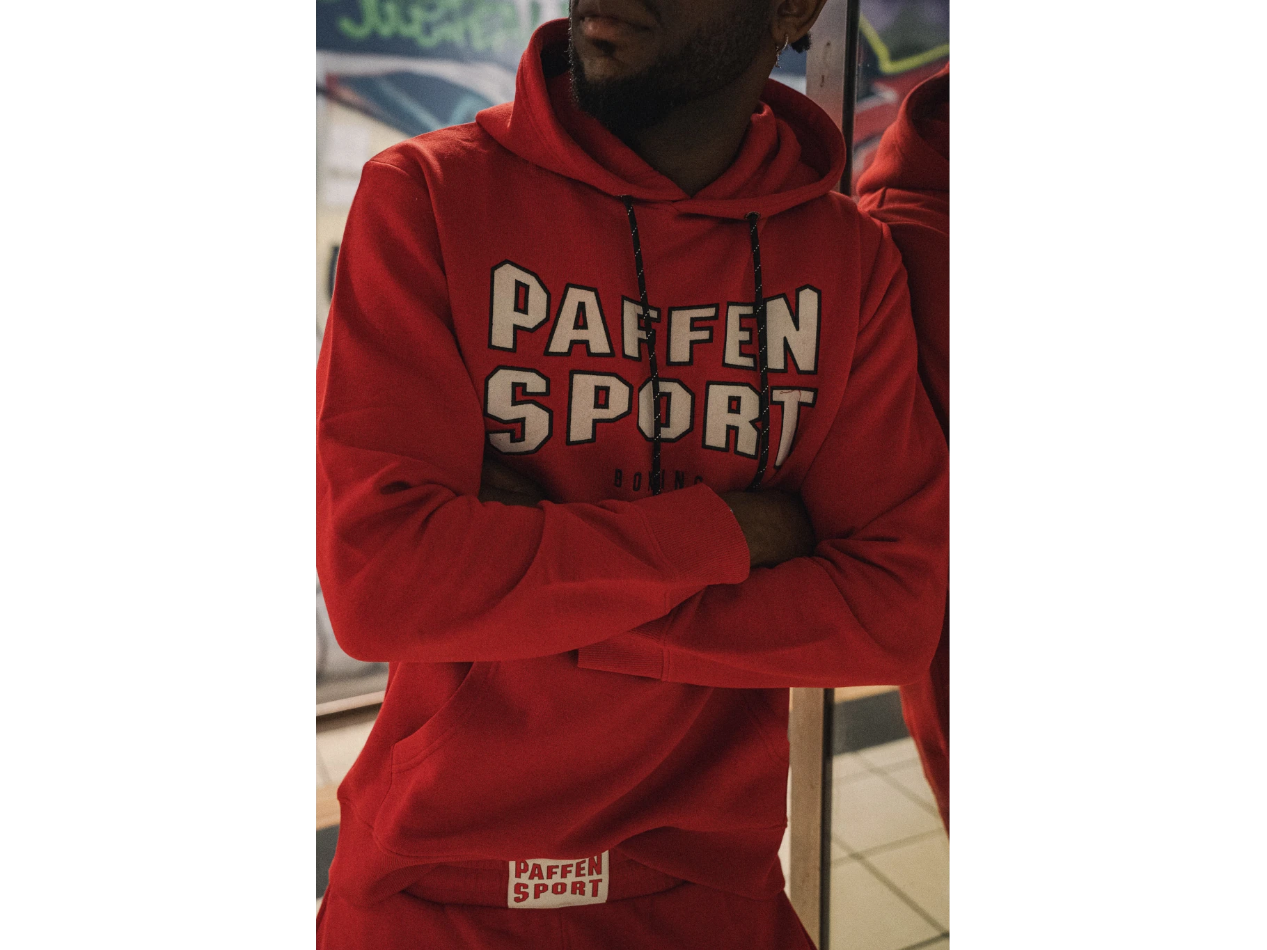 «PERFORMANCE» Hoodie – S, red