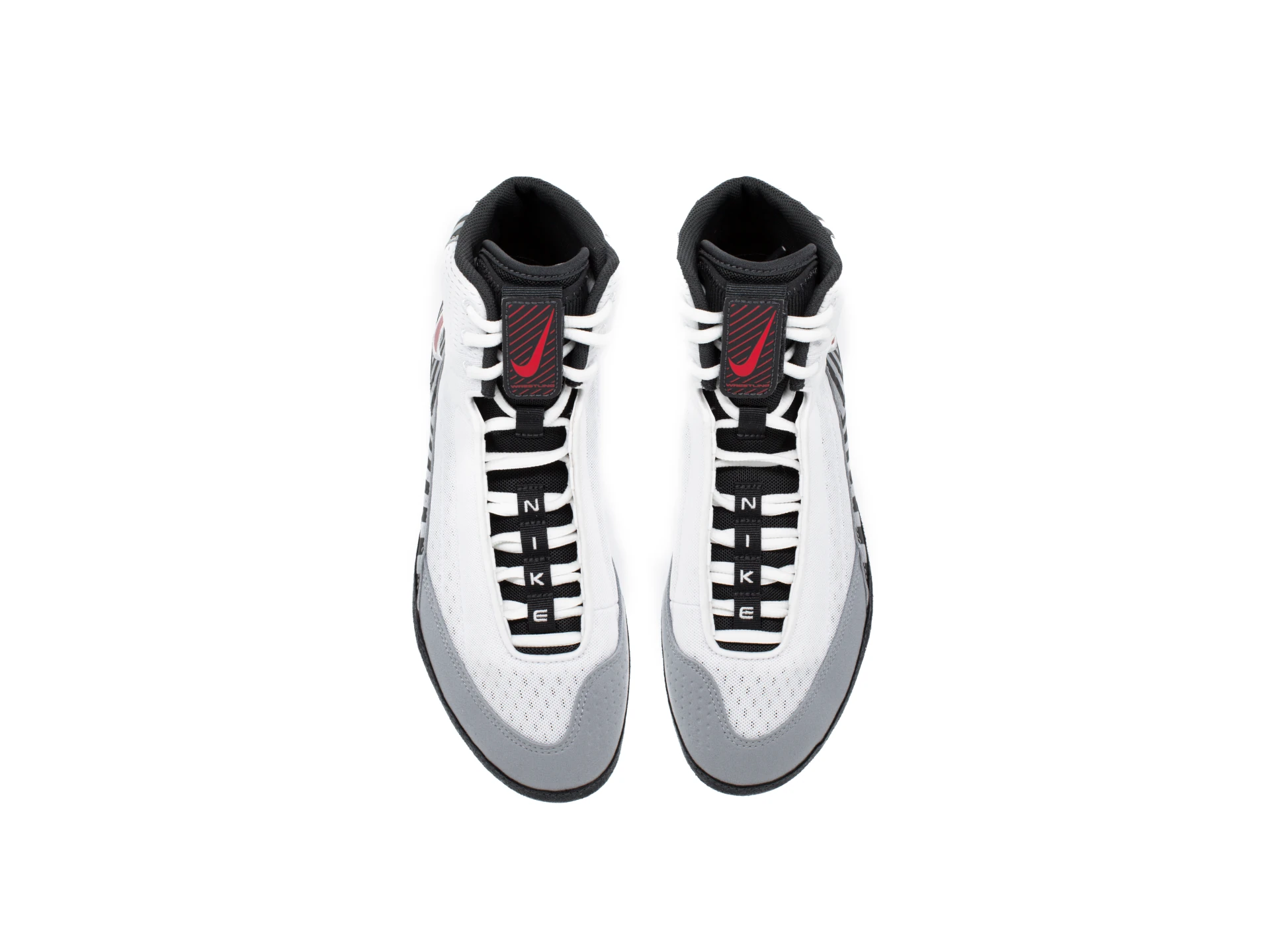 NIKE Inflict 4 SE Wrestling shoes – EU 40/US 7, white/university red-wolf grey-anthracite