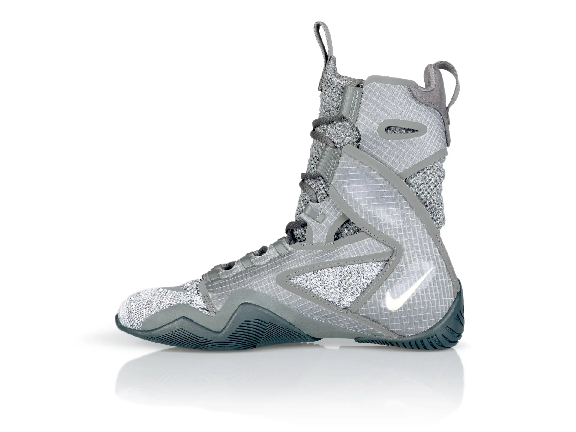 NIKE HyperKO 2 Boxing boots – EU 42.5/US 9, grey/silver | grey NIKE HyperKO 2 Boxing boots – EU 42.5/US 9, grey/silver | grey