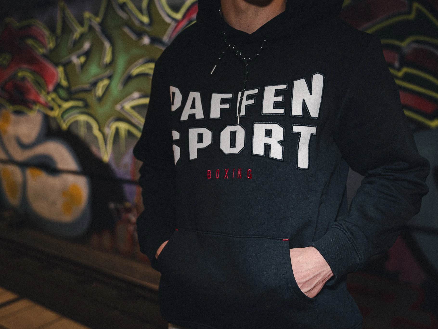«PERFORMANCE» Hoodie – S, schwarz
