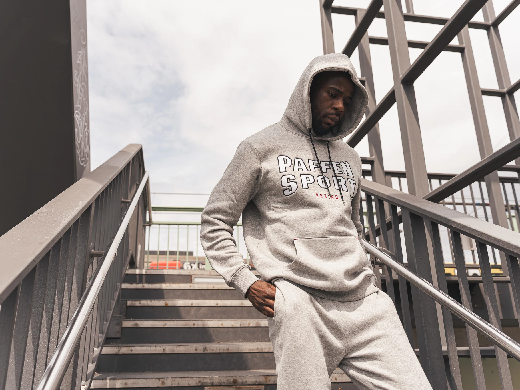 «PERFORMANCE» Hoodie – XL, grau