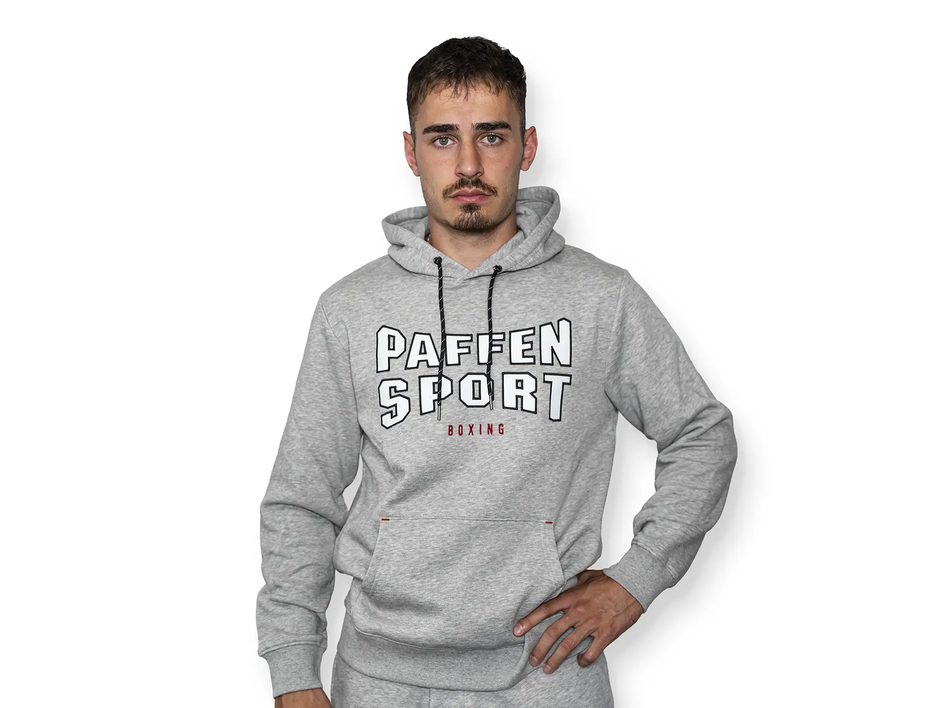«PERFORMANCE» Hoodie – S, grau